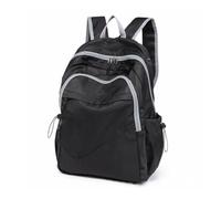 Cocoarm Foldable Backpack, Lightweight Oxford Cloth Daypack for Outdoor Travel with Spacious Interior and Soft Skin Material (Black)
