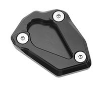 Cocoarm Foot Side Stand Motorcycle Kickstand Secure Support, Aluminum Alloy Extension Plate for S1000RR S1000R 2019 to 2022, Stability on Uneven Ground (Black)