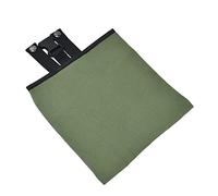 Cocoarm Foraging Bag, Canvas Belt Foraging Pouch Foldable Portable Thick Fruit Picking Bag for Hiking Camping, Small Lightweight Tool Carry Pouch for Outdoor Gatherers (Foliage)