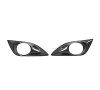 Cocoarm Front Foglight Covers, 1 Pair Adhesive Left Driver Right Passenger Side Front Fog Lamp Cover Bezel Trim for Veloster Turbo 2012 to 2017, Crafted From Advanced Carbonfiber,