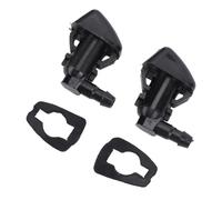 Cocoarm Front Windshield Washer Nozzles Kit ABS Wiper Spray Nozzle Replacement 55157319AA 4806312AA Plug and Play Fit for Liberty 2008 2012 Commander 2006 2010