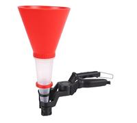 Cocoarm Fuel Funnel, Plastic Car Oil Filling Funnel with Self Locking Anti Overflow Design, Universal Gas for Cars Trucks SUVs Motorcycles, 4 Piece Kit for Fuel and Oil Filling
