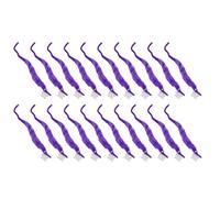 Cocoarm Furry Plush Fuzzy 20 Pcs 8.7in Soft Touch Bright Colors Bendable Shape for Party Favors DIY Play Kids Ages 7 to 14 Cat Interactive Toy (Purple)