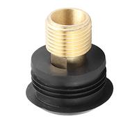 Cocoarm G1 2in Toilet Sealing Ring Pure Copper and Rubber Urinal Inlet Spud with External Thread Odor Block Control Easy Install for Urinal Drain Pipe Connection