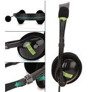 Cocoarm Gaming Headset,Adjustable Headband,Crystal Clear Communication,Immersive Sound Experience - Wired with Mic for Computer (USB)