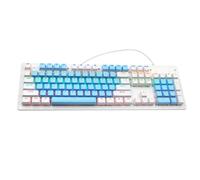 Cocoarm Gaming Keyboard with Customizable Switches, Backlit,FN Key Shortcuts,Two-Color Injection Keycaps,Ergonomic Design for Typewriter Style Mechanical Gaming Keyboard (Brown Switch)