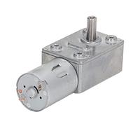 Cocoarm Gear Motor Aluminum Alloy Speed Reduction Motor DC 24V 2W Self Locking Reversible High Torsion for ATM Vending Machine Printer Office Automation (30r/min)