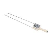 Cocoarm Grain Moisture Meter Plastic Moisture Meter with Dual Steel Needles LED Display Compensation Lock Screen for Straw Grass Testing Farmers Storage Use (Small)