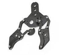 Cocoarm Gripper Kit Metal Standard Gripper 85mm Maximum Jaw Opening with Curved and Flat Jaws Detachable Extension Rails for Robot Applications and Industrial Robot Parts