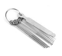 Cocoarm Guitar Bridge Files,Saddle Nut Files 13 Needles Set,Different Size Needle with Circular Cross Section for Instrument String Bass,9 Pcs Sand Paper Electric Acoustic Ukulele