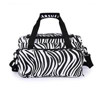 Cocoarm Hairdressing Bag, Toolbag & Toolboxes for Mobile Hairdressers, Unisex-Adults, Zebra Stripe, Large Capacity, Efficient Organization, 35 X 20 X 24cm