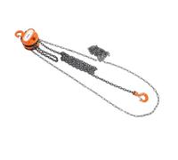 Cocoarm Hand Chain Hoist 1T Chain Block 1 Ton Lifting Capacity Height Hardened Alloy Steel Compact Lightweight for Workshop Garage Factory