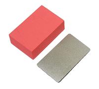 Cocoarm Hand Polishing Pad, Electroplated Hand Sanding Pad 120 Grit 96 X 60 X 30mm, Replaceable Sponge Block for Concrete Glass Marble Granite Terrazzo Users (#1)