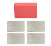 Cocoarm Hand Polishing Pad, Electroplated Hand Sanding Pad 120 Grit 96 X 60 X 30mm, Replaceable Sponge Block for Concrete Glass Marble Granite Terrazzo Users (#3)