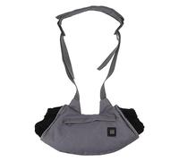 Cocoarm Hand Warmer Muff Heated Hand Pouch Quilted Cotton 3 Heat Settings Up to 149F USB Powered Double Sided Heating for Outdoor Walking Camping (Gray)
