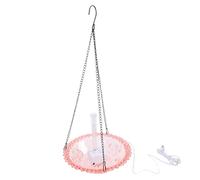 Cocoarm Hanging Bird Bath Fountain with USB Power for Outdoor Garden