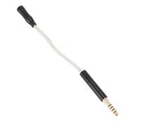 Cocoarm Headphone Adapter Cable, 2.5mm Female to 3.5mm 4.4mm Male (Silver) | Silver Plated 8-Core Wire, Gold Plated Connectors, 17cm Portable Length, Lossless Transmission, for DAP NW ZX507