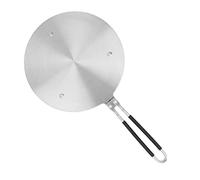 Cocoarm Heat Diffuser Plate, Stainless Steel Induction Adapter Plate with Long Handle, Even Heat Transfer for Induction Cooker Gas Stove Rice Cooker, for Iron and Ceramic Pots (24#)