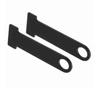 Cocoarm Helmet Strap D Ring Lock Stainless Steel for Motorcycle Accessories, Easy Installation, Fits Most Helmets, Reduces Paint Scratches, Universal Fit (Black)