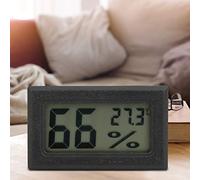 Cocoarm High Accuracy Household Hygrometer, Electronic Digital Display Hygrometer with LCD Screen, Plastic Mini Indoor Thermometer, 14 to 122 Fahrenheit for Home Office