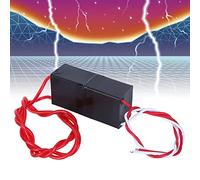 Cocoarm High Voltage Generator Plastic Ignition Coil Module DC 6 to 12V About 60KV Pulse Output Small Size High Efficiency for Experiments Electronic Instruments Negative Ion Use
