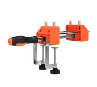 Cocoarm Home Vise ABS and Stainless Steel Home Table Vise with 4 Clamp Posts Non Slip Jaws Multi Shape Clamping Quick Install for Woodworking Bench Use