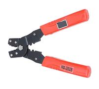 Cocoarm HS 202B Crimping Plier Carbon Steel Terminal Crimping Plier 0.08 to 2.5mm² Lightweight Labor Saving Design for Home Decoration Line Connection Electricians DIY Users