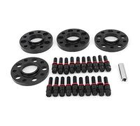 Cocoarm Hub Centric Wheel Spacers 6061 T6 Aluminum Wheel Spacers 5x120mm 15mm 20mm CNC Forged Fit for F20 F21 F22 F30 F32 X3 X4 for Hub Modification and Clearance (Black)