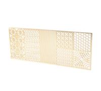 Cocoarm Ice Cube Design Tray, Copper Ice Stamp Tray for Clear Whiskey Cubes, 25 X 10cm Modern Mold, Custom Press in 5 Seconds, for Bartenders Cocktails Home Bar Parties (E02)