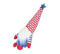 Cocoarm Independence Day Gnome, Handcrafted Polyester Gnome Plush, Flag Inspired Hat and Body, Lucky Holiday Decor for Office Living Room Table Shelf Tiered Tray (Panini)
