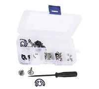Cocoarm Industrial Sewing Machine Screw Kit with Shrapnel Needle Plate Fixing Screws for Presser Foot Bobbin Replacement