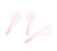 Cocoarm Integrated Transparent Dart Shaft and Light Sustainable ABS Material Flights for Dypes of Dy (Roseate)