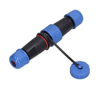 Cocoarm IP68 Plug Socket 3 Pin Aviation Power Connector PA66 PPS Screw Crimp 10A for Communication Equipment Instrumentation Computers and Control Systems