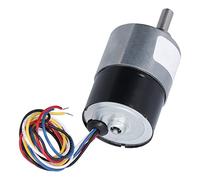 Cocoarm JGB37 3525 DC Brushless Geared Motor 24V Copper Alloy DC Gear Motor High Torsion Low Noise Reversible Control for Robots Smart Machines Power and Pan Tilts (960RPM)