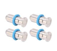 Cocoarm Joystick Pusher Control Valve Alloy Steel and Rubber Joystick Handle Pusher Valve 4 Piece Burr Free Easy Install Replacement for CAT E200B Excavator Operators