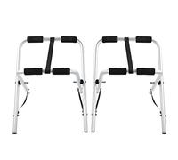 Cocoarm Kayak Storage Brackets Folding Stand, Canoe Rack Surfboard Holder Portable Aluminium Alloy No Tool Assembly with Sturdy Design for Kayaking Enthusiasts