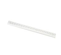 Cocoarm L Track Tie Down System Metal Cargo Control Rail with Surface or Recessed Mount 882 Lbs Load Capacity for Truck Beds Utility Trailers and Enclosed Trailer Cargo (50cm)