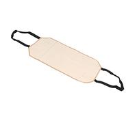 Cocoarm Large Canvas Firewood Carrier Log Bag Reinforced Double Strap Firewood Carrier Bag 39.4 X 19.7 in Foldable Indoor Fireplace Woodshed Camping Garden Use (Beige)