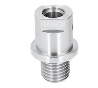Cocoarm Lathe Headstock Spindle Adapter, Alloy Steel Wood Lathe Chuck Spindle Adapter 1in X 8TPI Male Thread 5 8in Inner Diameter for Woodworking Turning and Accessory Setup
