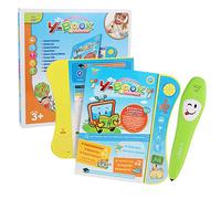 Cocoarm Learning Activity Book,Interactive Sound Book with ABC,Numbers,Animals,Vehicles,Fruit,and More for Kids 8.58x0.59x10.08in,Engaging,Safe Design,Parent-Child Bonding,Portable for