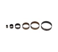 Cocoarm Leather Circle Cutter Tool Set, Alloy Steel Round Punches with Clean Cuts for Leather Crafting, 6 Dies From 5mm to 30mm for Artists and Crafters