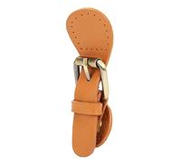 Cocoarm Leather Split Cow Bordeau Bond Bag with Bronze Fittings, Bag Accessory for Seam/Weaving, Red/Black/Brown/Beige/Yellow Yellow/Brown (Tan Yellow)