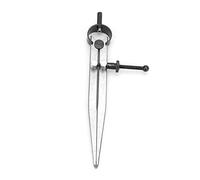 Cocoarm Leathercraft Compass, 45 Steel Wing Divider, Accurate Measurement Tool for Crafting and Cutting (150mm)