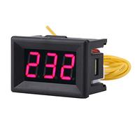Cocoarm LED Digital Voltage Meter, plug in digital 120 ac mer 0.36 Inch AC 70 380V 3 Digit Display, plug in digital 120 ac mer for Mains Power Generator Inverter Testing