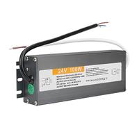 Cocoarm LED Driver, Aluminum Alloy LED Transformer 100W AC110 to Input DC12V or DC24V Output IP68 Ultra Thin Power Supply for Outdoor Lighting (DC24V)