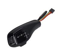 Cocoarm LED Gear Shift Knob, PU Leather with Engine Start Stop Button, Stylish Upgrade for 5 Series E39 and 7 Series E38 Drivers (Glossy Black)
