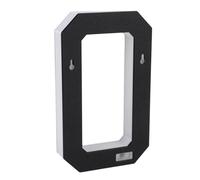 Cocoarm LED Solar Lighted House Number, Backlit Illuminated Address Sign 9in Modern Outdoor Light with Auto Light Sensor for Wall Gate Porch