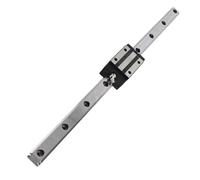 Cocoarm Linear Guide Rail with Block Bearing Steel Square Block Linear Guide P Class Lock Type for 3D Printers CNC Parts High Speed Sliding Resistant (500mm)