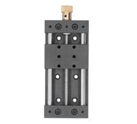 Cocoarm Linear Stage Actuator Aluminum Alloy Manual Sliding Table 0 to 75mm Stroke 10kg Load Linear Rail Stage with Oxidized Surface for Automation Equipment Maintenance