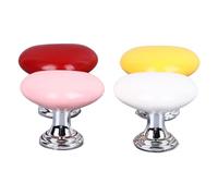 Cocoarm Love Heart Shaped Toilet Tank Button ABS Toilet Flush Button 4 Pack Smooth Press Easy Replacement Decorative Bathroom Accent for Home Guest Bathroom Holiday Decor